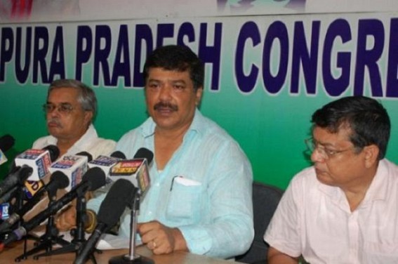 Tripura Congress announces leaders in charge of membership drive, sitting MLAs denied  
